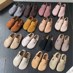 Special Edition Genuine Leather Birkenstock Shoes for Men and Women, Slip-On Clogs, Half or Full Coverage Birkenstock Shoes Collection