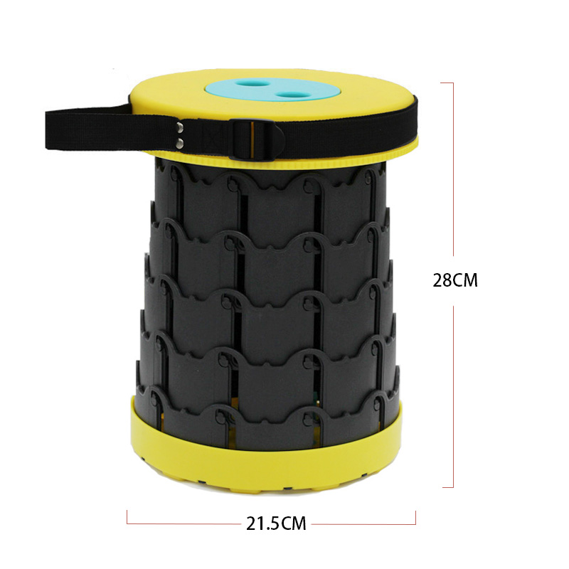 Asiento Maza eléctrico portátil coche eléctrico dibujo niño taburetes telescópicos coche artefacto de plástico cola plegable pequeño