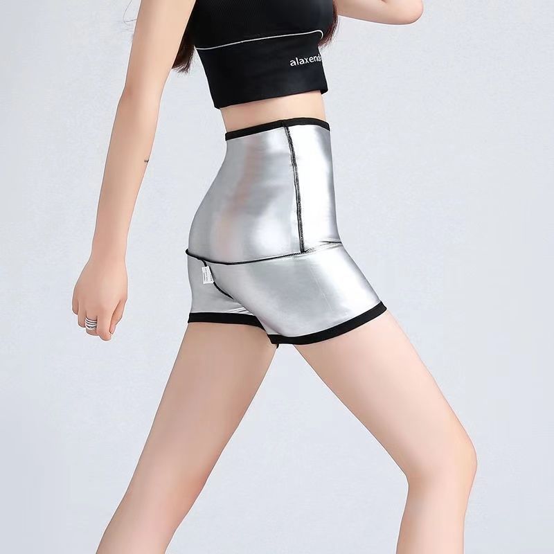 Traje de sauna, pantalones deportivos para mujer, pantalones deportivos de cintura alta, talla grande, moldeadores de cuerpo, fitness, quemagrasas