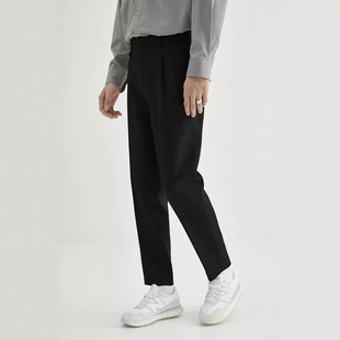 Trendy 2024 New Cropped Pants for Men, Youthful Japanese Style Casual Spring Loose Fit