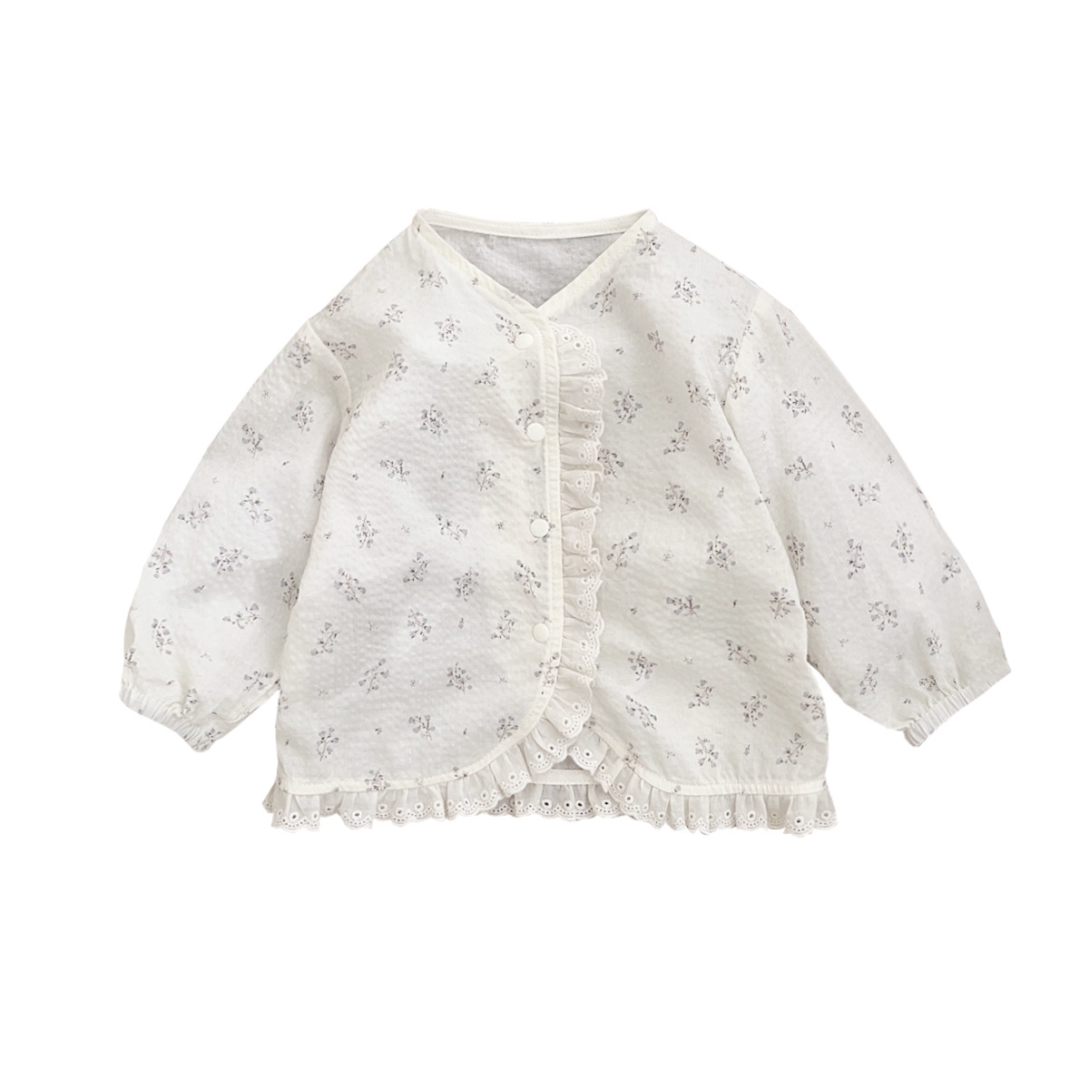 Youhe 2025 verano nuevo estilo dulce bebé estilo occidental pequeño traje bebé fuera de un año traje de tres piezas