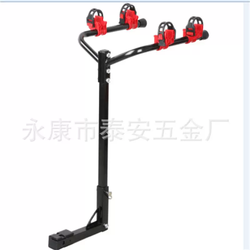 车载自行车金属行李架汽车后挂式自行车架 通用车尾折叠单车挂架