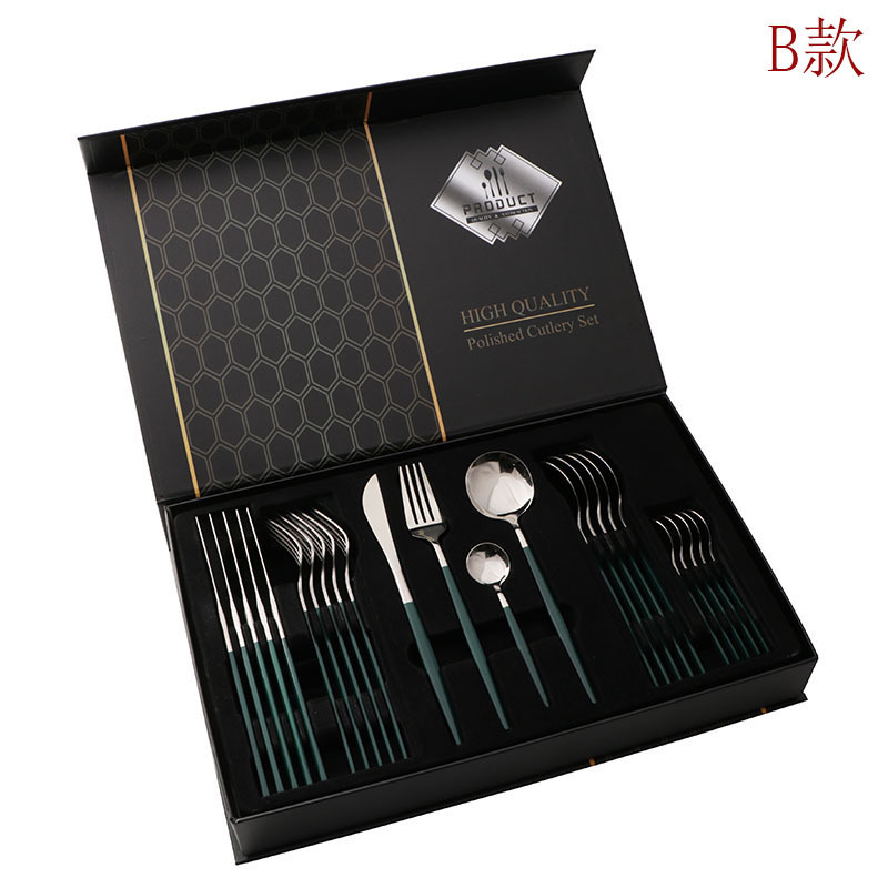 B타입 [실버+그린] 24개 세트