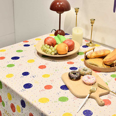 Amazon Balloon Party Tablecloth PEVA Disposable Party Tablecloth Baby Birthday Decoration Washable Party Tablecloth