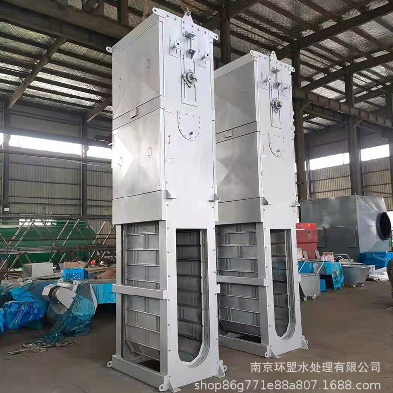 污水处理膜格栅孔板式内径流格栅  内进流超细网板格栅运行原理