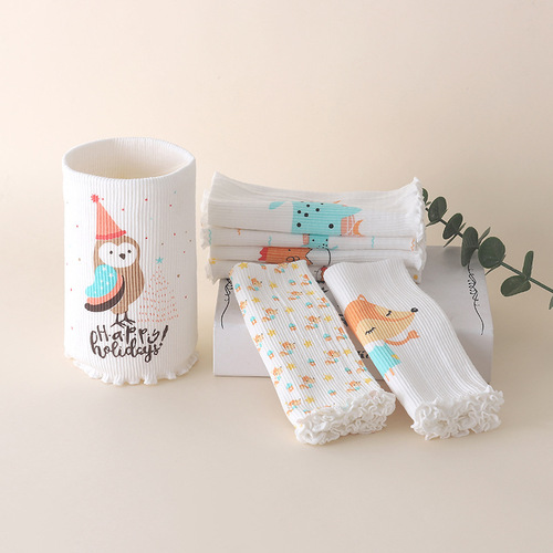 Baby and Toddler Abdominal Protection, Children's Waist Girdle, Newborn Four Seasons Use Double-Layer Seamless Abdominal Wrap, Set Combination