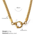 XL478G Gold Necklace
