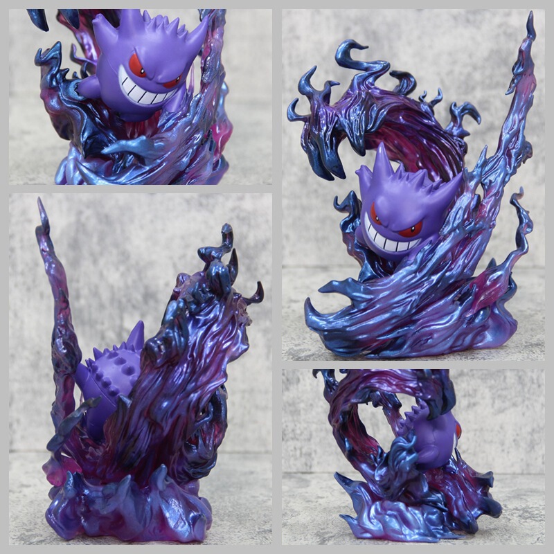 Gengar Figure Pokemon Collectible Boxed Anime Statue Model Ornament