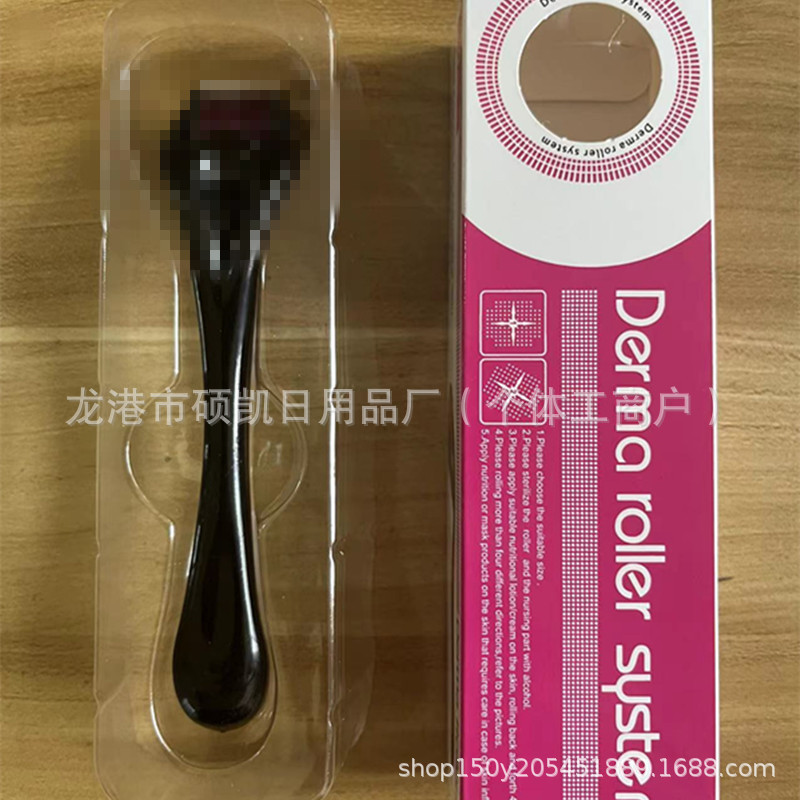 Wholesale 540 microneedle roller needle roller guide instrument beauty makeup makeup tools manual facial water needle Wholesale 540 microneedle roller needle roller guide instrument beauty makeup makeup tools manual facial water needle