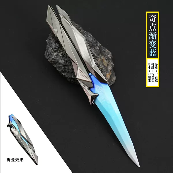 Singularity Blue-Alloy Model