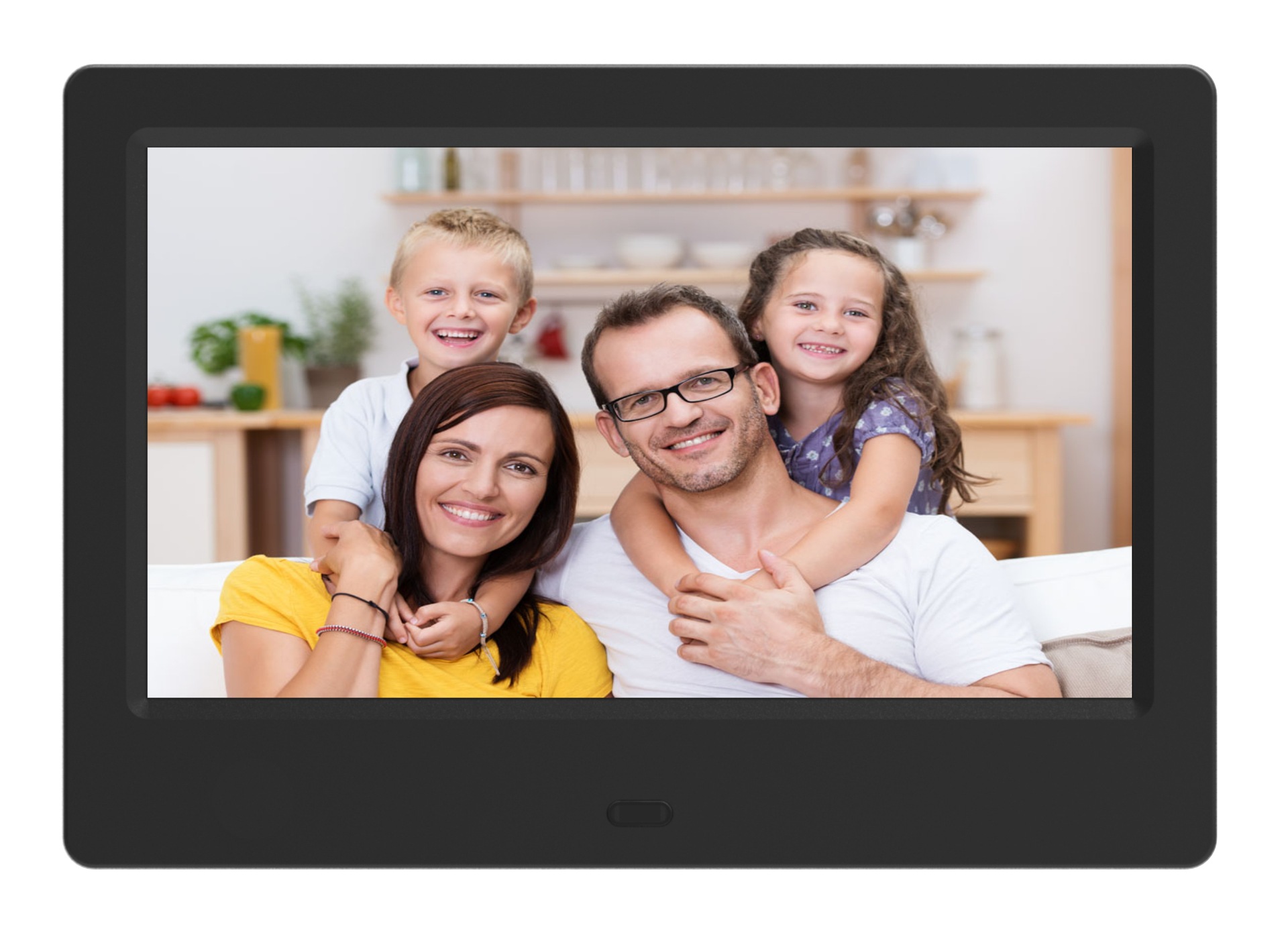 Estándar del Reino Unido negro de 7 pulgadas + control remoto