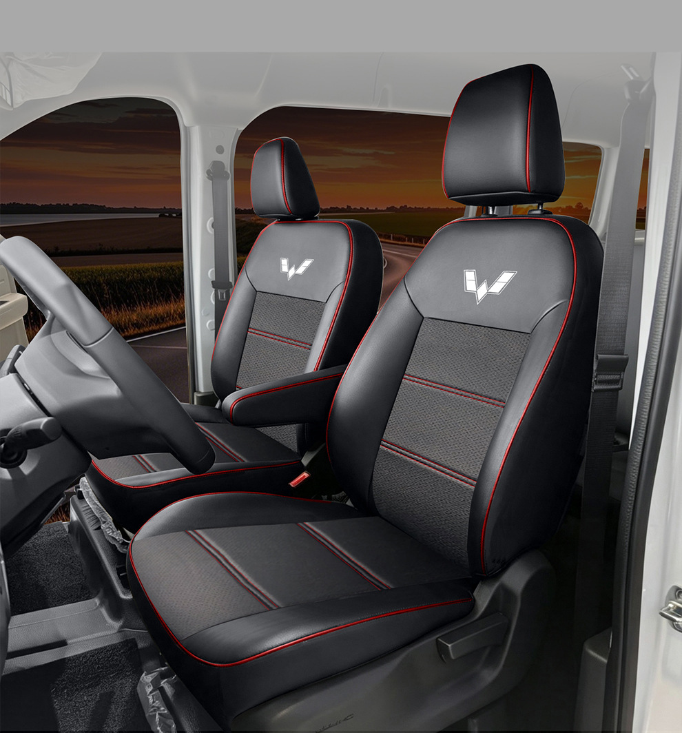Wuling Yangguang Pro 2-seater and 6-seater special full-cover seat covers for new energy cargo and passenger vans, suitable for all seasons