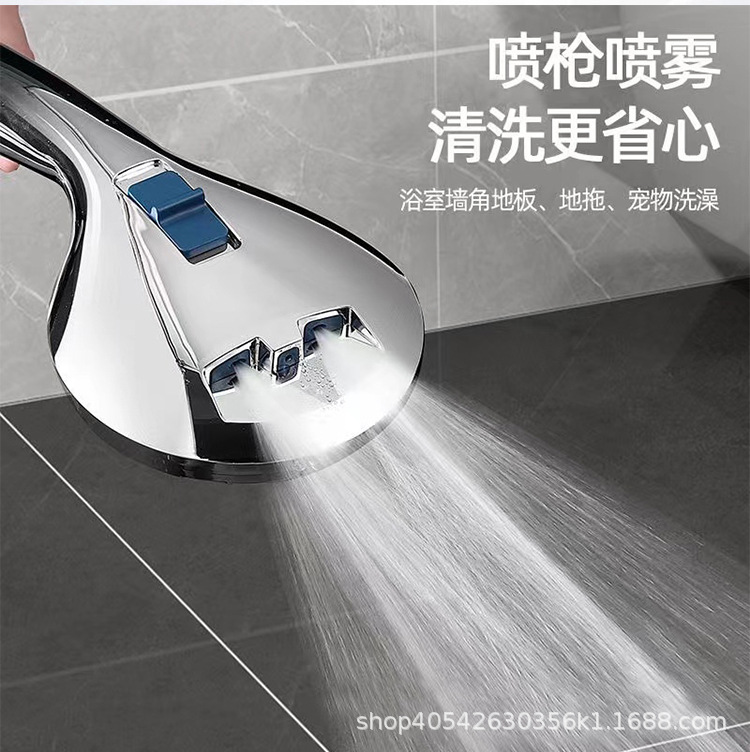 American-style cross-border e-commerce handheld showerhead, pressurized shower head, bathroom shower head, American-style stand set undefined