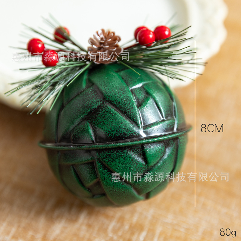 クロスボーダークリスマスカラフルなベルペンダントクリスマス装飾クリスマスツリー装飾シーンレイアウト装飾品雰囲気小道具|undefined