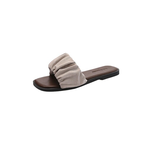 Zhuo Yu Liangtuo Slippers Women's 2024 Summer New Outdoor Sandals for Holiday Flat Beach Slippers One-String Slippers Women's 