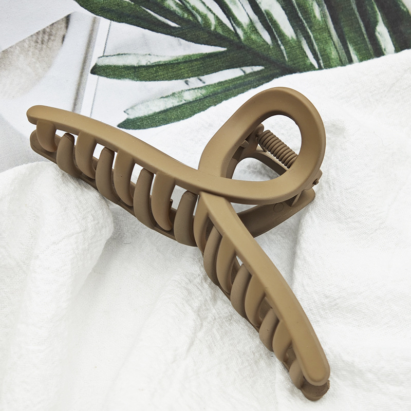 Horquilla grande de todo fósforo, clip de agarre esmerilado, accesorio para el cabello simple todo en uno, placa para el cabello, tocado de alta calidad, horquilla, clip de tiburón al por mayor