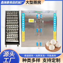 大型商用馒头蒸房单双门醒蒸一体蒸箱推车米糕米饭包子蒸箱蒸饭柜