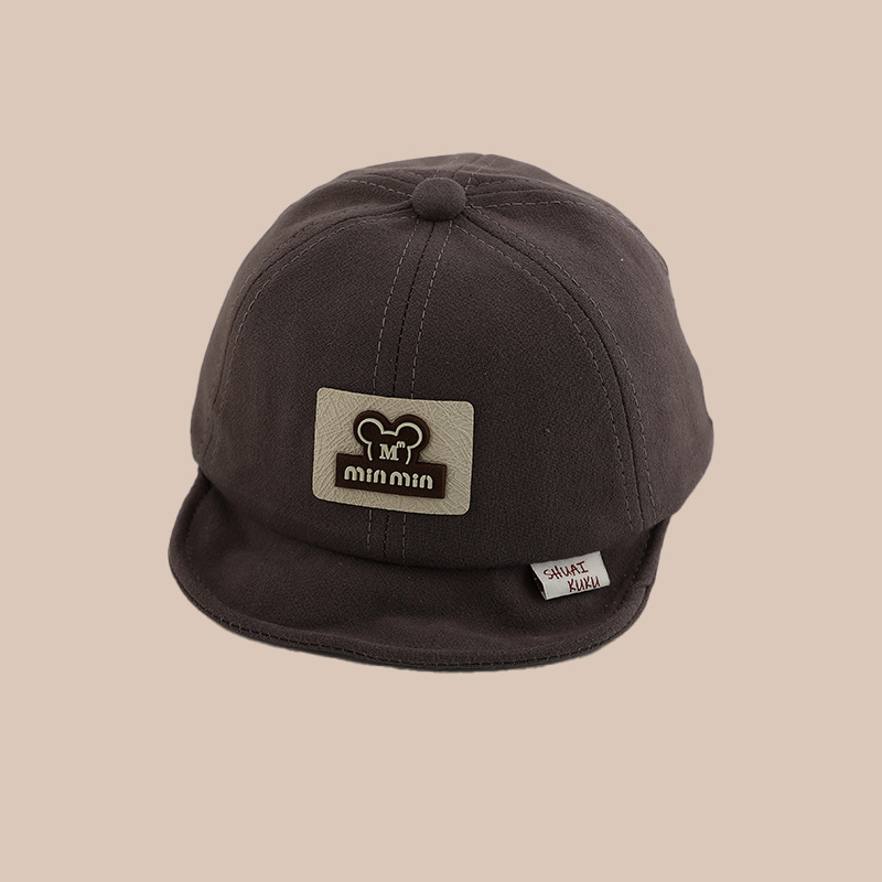 Sombreros para bebés primavera y otoño delgados, gorras de lengua super lindas para niños y niñas, gorras de béisbol de protección solar con bordes suaves