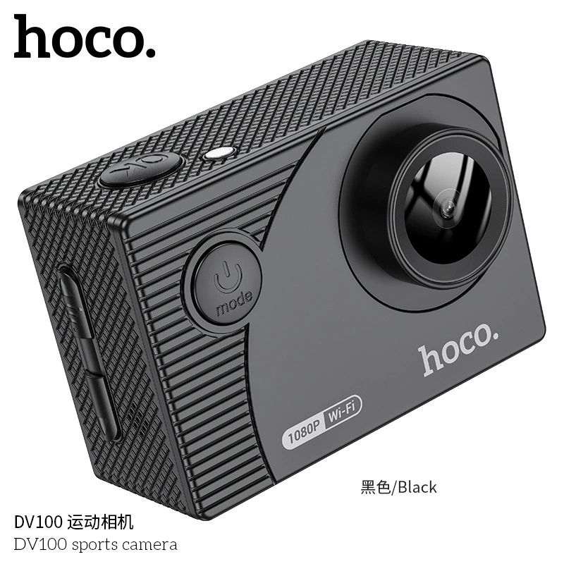 Камера спорта HOCO/浩酷 DV100 с 2-дюйковым IPS HD экраном
