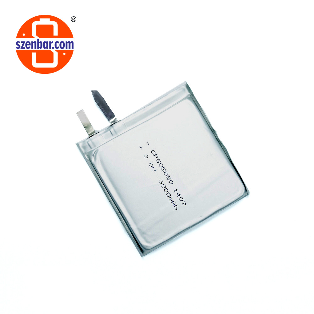 中国好电池 锂锰软包CP505050 3000MAH 3V Soft pack battery电池