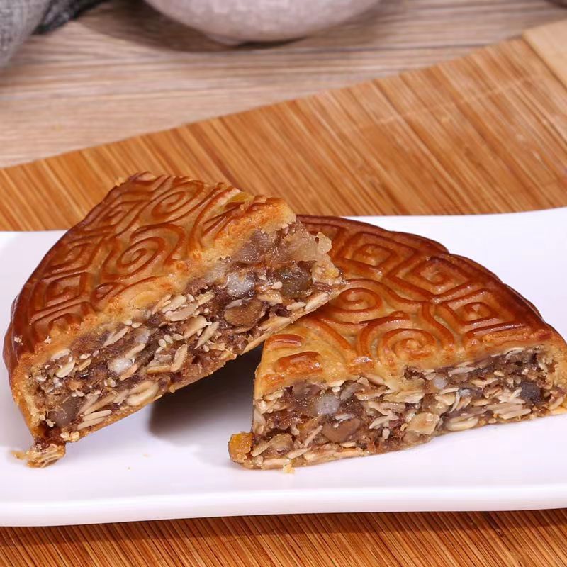 五仁叉烧月饼批发代发包邮  中秋网红大月饼广式月饼老式手工传统|undefined