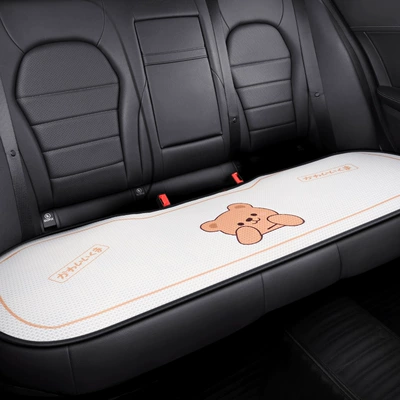 Seat cushion, seat cover Cartoon Hat Bear Ice - winnie-the-pooh-white-back-one