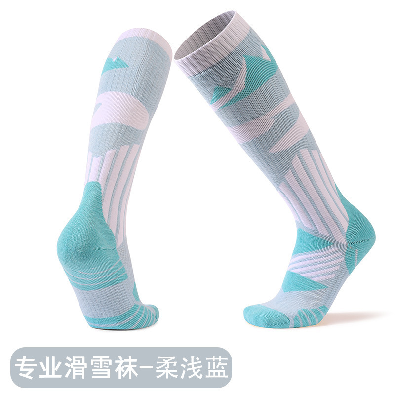 アウトドアスポーツ厚手登山靴下男女タオル底吸汗長筒靴下防臭保温専門スキー靴下|undefined