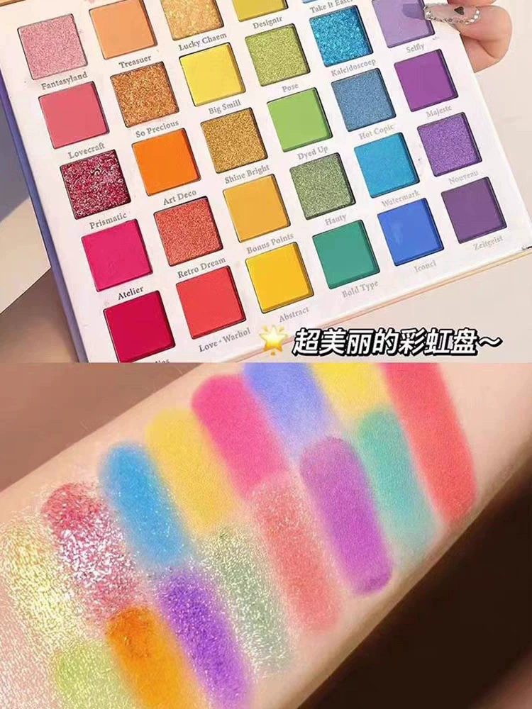 Eyeshadow palette, makeup primer, children's set, cosmetics, full set