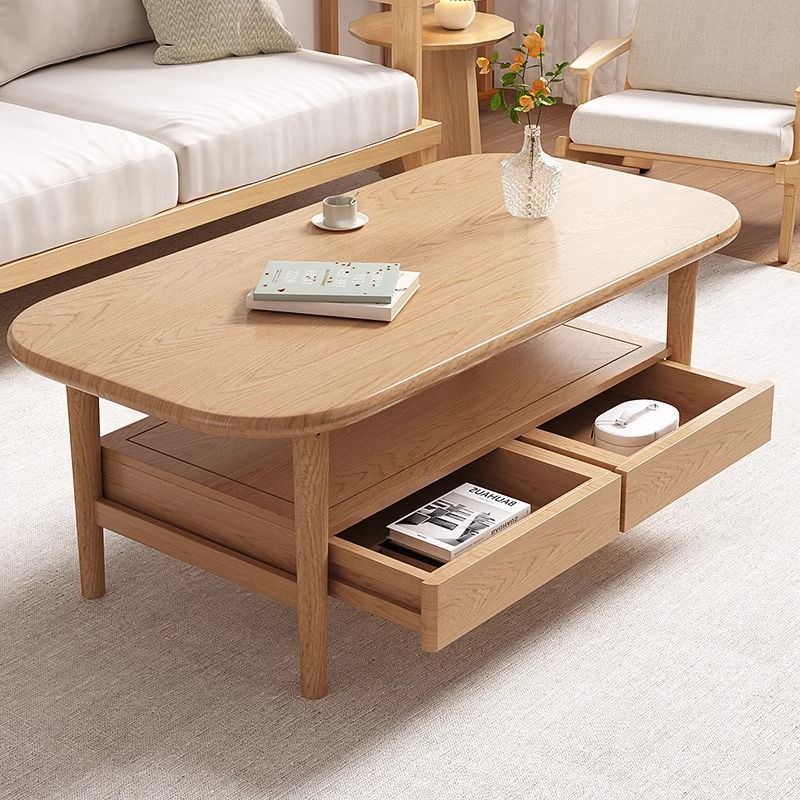 实木茶几客厅家用2025新款小户型茶桌极简原木风茶几桌泡茶小桌子