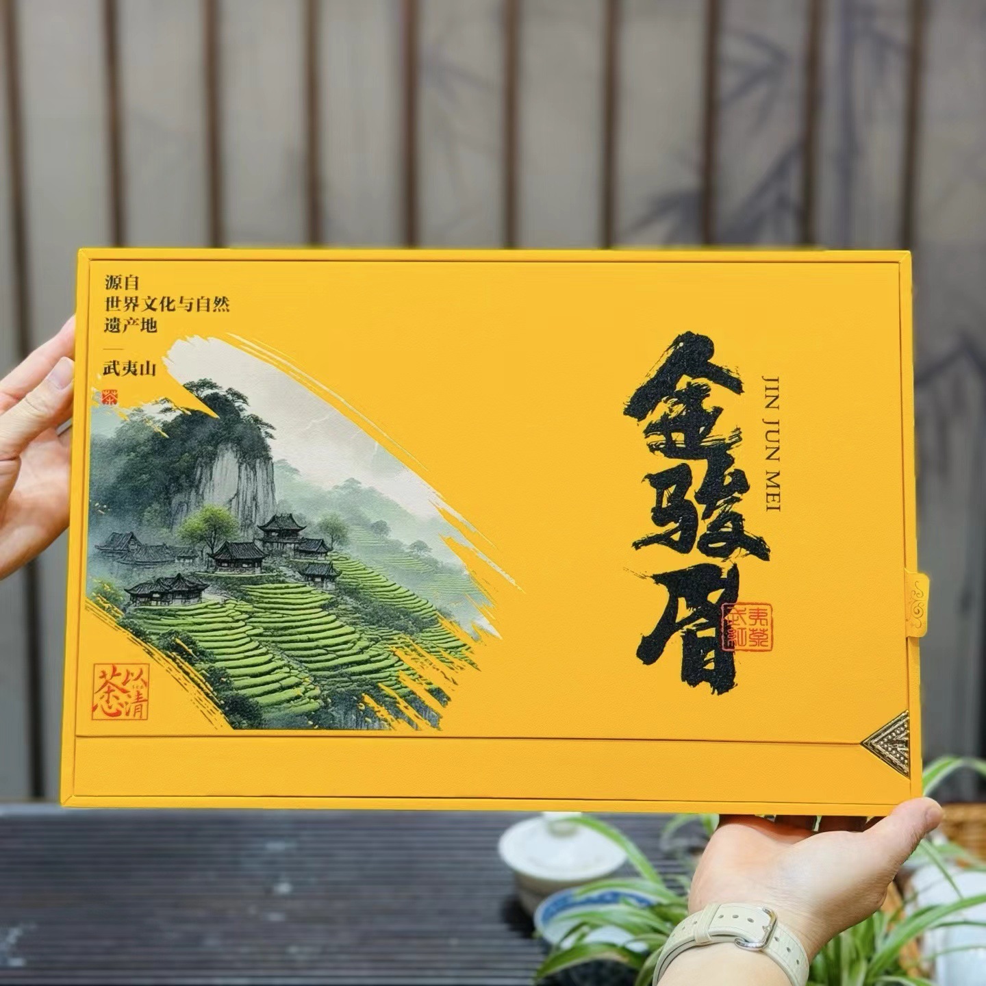 新款茶礼金骏眉正山小种红茶武夷红茶新茶茶叶礼盒装250克伴手礼