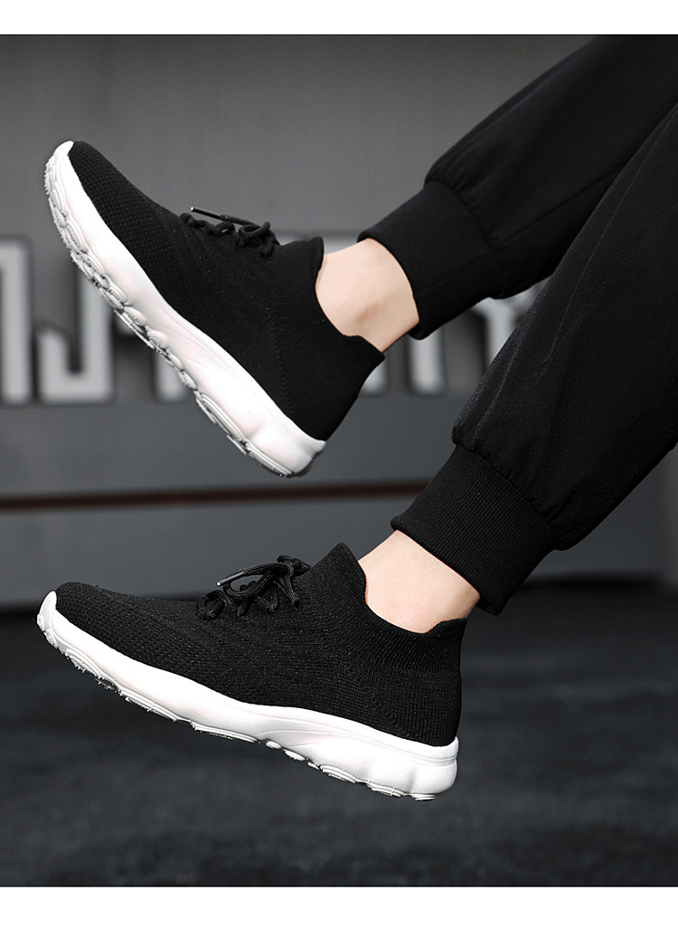 Outdoor-Paar Damen Sommersport, fliegendes gewebtes Mesh, atmungsaktiv, leicht, weich besohlte Tourismus-Wandersockenschuhe,_voghion.com