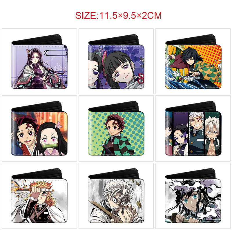 Short cartoon wallet for men and women