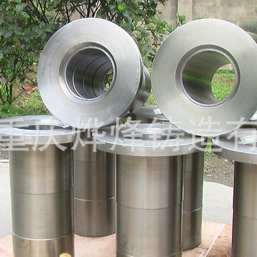 重庆巴氏合金铜套 船舶大型法兰铜套加工件 工厂矿山机械耐磨铜套