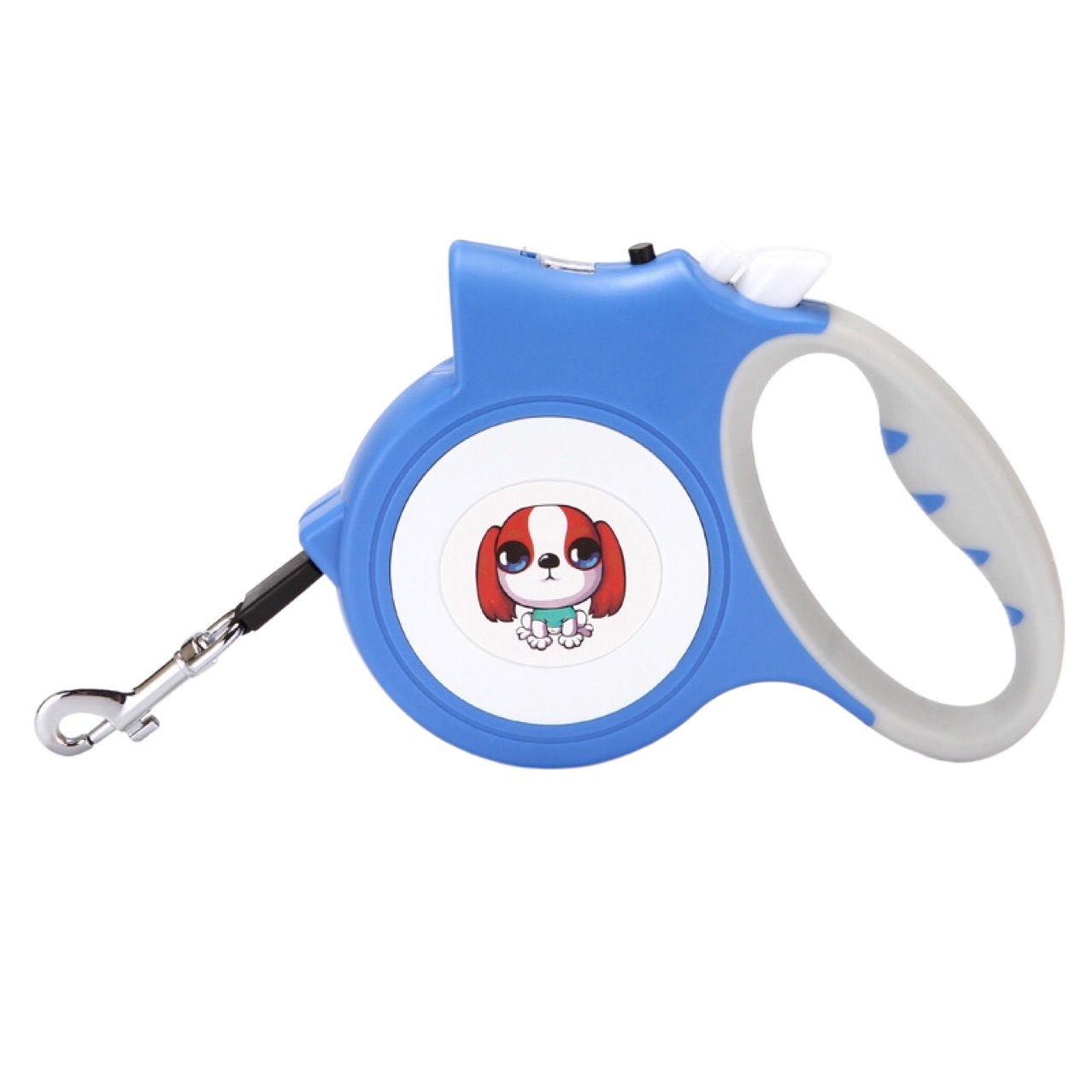 Popular mascota con correa de tracción automática ligera mascota automática tracción cuerda perro caminar dispositivo 5 M