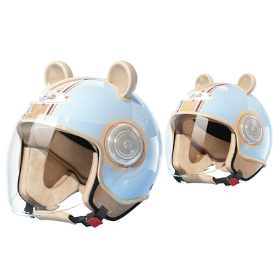 Motosiklet kaskı (dəbilqə) Certified Electric Motorcycle Mother and Child