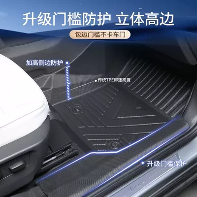 Universal Foot Pad, Floor Mats Tpe Surround