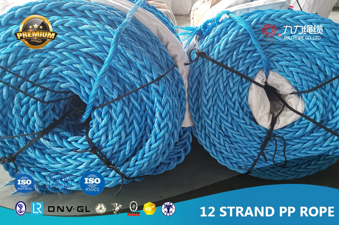 12-жильный полипропиленовый трос полипропиленовый морской трос полипропиленовый трос полипропиленовый кабель плетеный трос синий