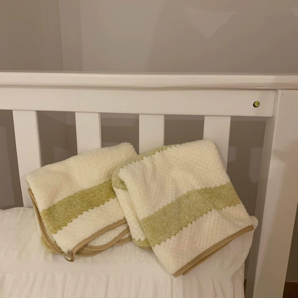 Spliced Stripes [Towel]-Cheese Yellow