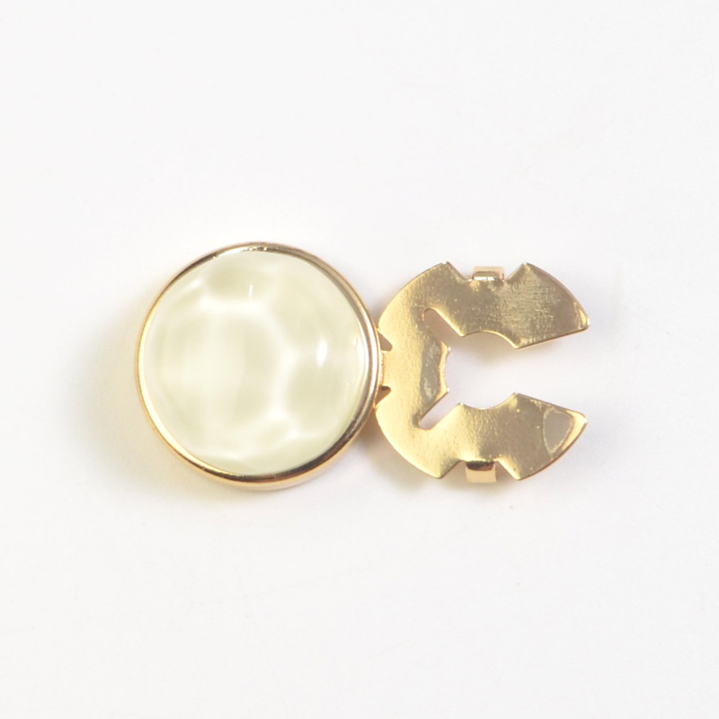 button cover 时尚彩色水波纹衬衣袖扣纽扣盖领扣钻饰扣纽扣套|undefined