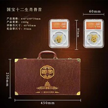 工厂新品国宝生肖十二兽首纪念珍藏版大全套高端礼盒包装收藏品