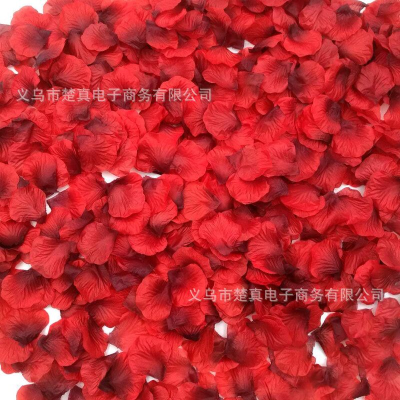 Non-Woven Fabric Stack 1000 Petals, Simulated Petals, Wedding Petals, Fake Petals, Rose Petals