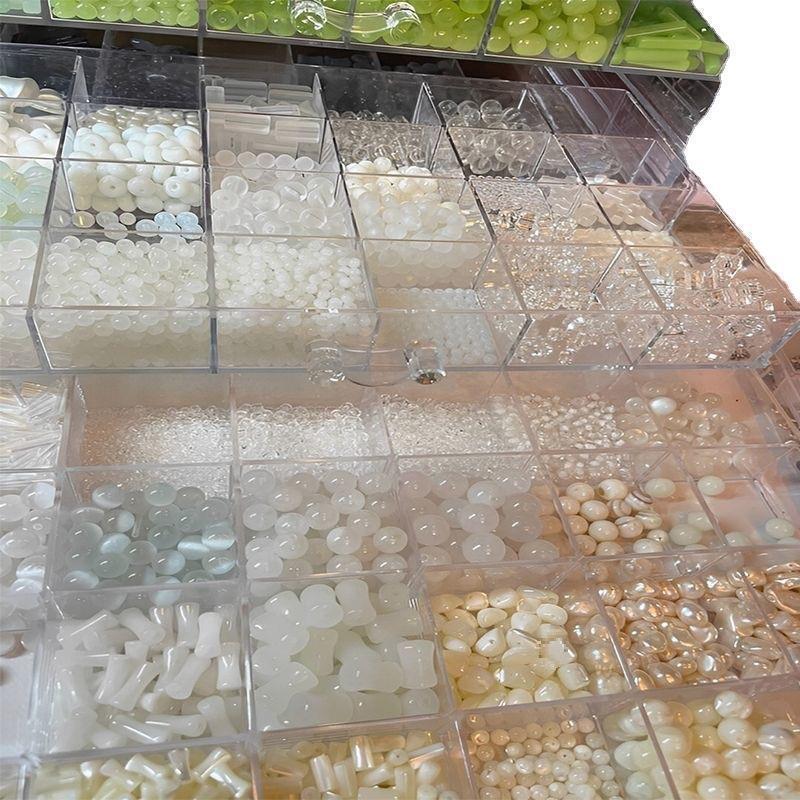 珠子收纳盒串珠多层多格大容量饰品透明抽屉式桌面储物箱厂家厂家|undefined
