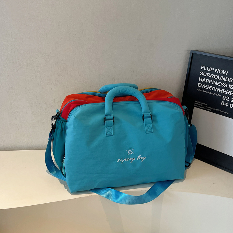 Nueva bolsa de viaje para hombres y mujeres de gran capacidad de separación seca y húmeda de deportes de yoga bolsa de fitness bolsa de equipaje fábrica al por mayor