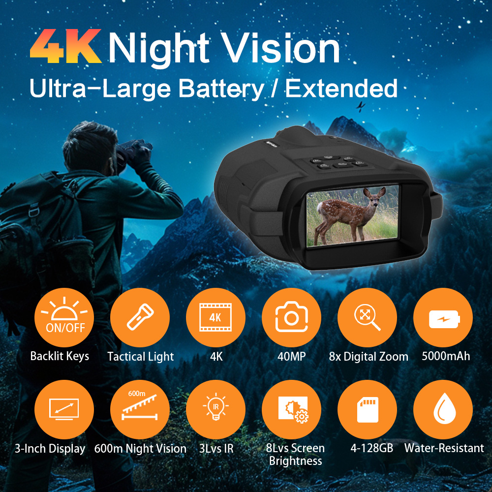 Cross-border explosions HD night vision hunting camera infrared sensor outdoor camera camera factory direct sales