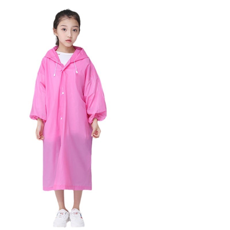 [두꺼운 150G] 일회용 비옷 휴대용 야외 래프팅 여행 학생 아이들이 두꺼운 판초