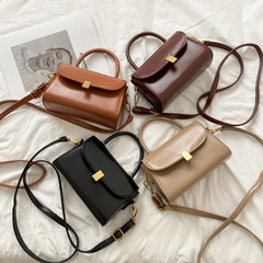 Winter new trendy simple casual bag for women Korean style fashionable design small square bag thin shoulder strap single shoulder crossbody bag