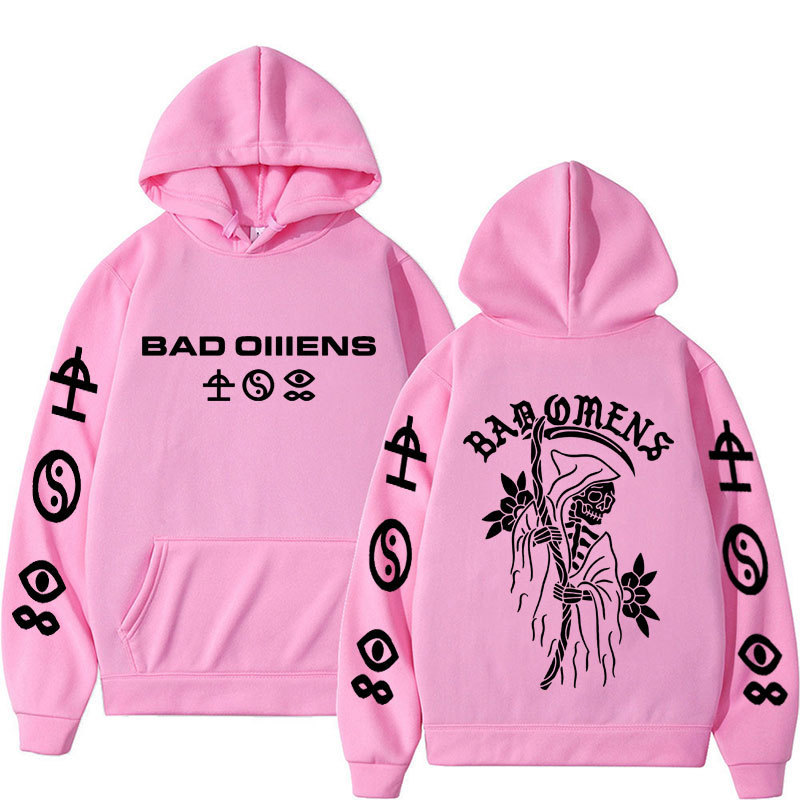 Bad Omens Band Tour American Music Print Hoodie The Death of