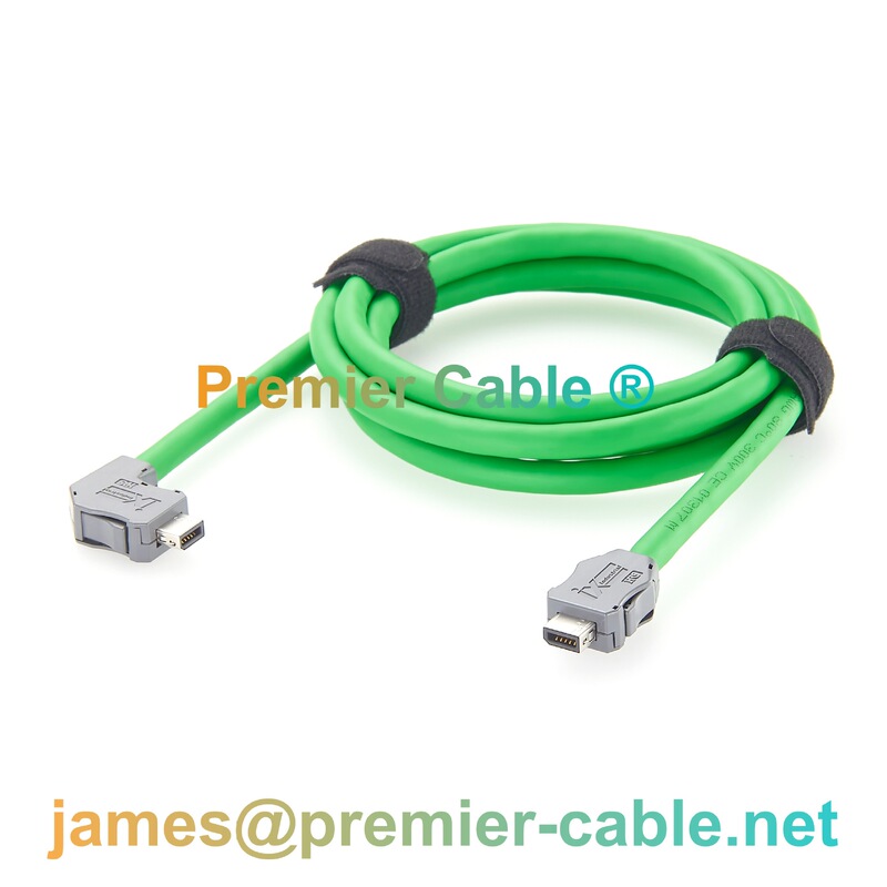 Ix Industrial Connector Servo Drive Cat6A Industrial Ethernet Cable 90-Degree Upward Outlet Plc Robot Ix Industrial Connector Servo Drive Cat6A Industrial Ethernet Cable 90-Degree Upward Outlet Plc Robot