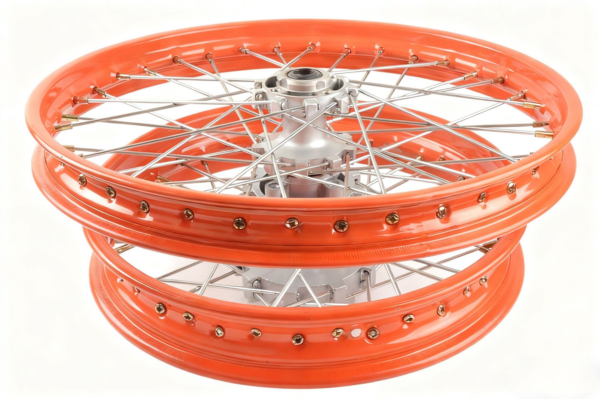 Hailing A1A3 Off-Road Motorcycle Modification Accessories Cqr250 Front and Rear Wheel Mesh Assembly Front and Rear Rim Steel Rim