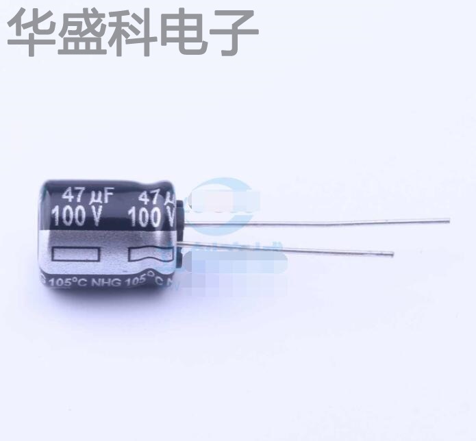 ECA2AHG470 描述 47uF 100V 引线型铝电解电容 厂家直销